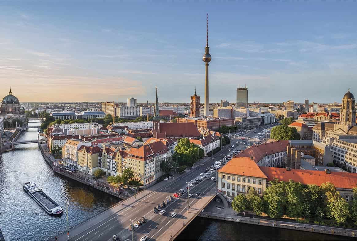 Berlin City Skyline Tower